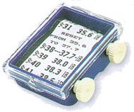 Example of a roll chart holder